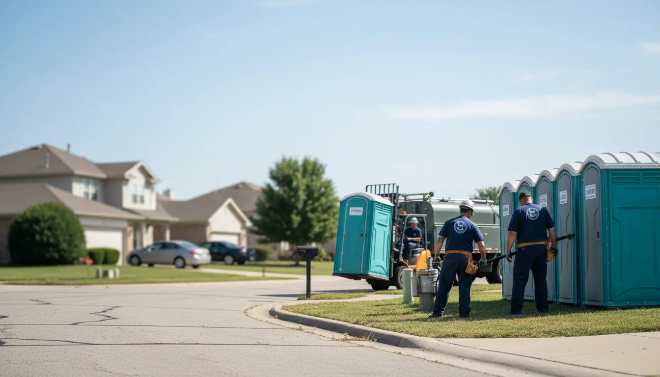 Porta Potty Rental in Sand Springs, OK near me